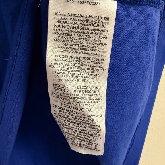 NWOT Nike LA Dodgers World Series 2025 Blue Tee Size XXL - Picture 5 of 5